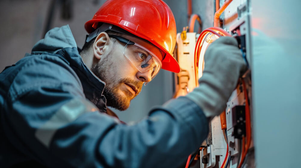 EPIs claves en trabajos de electricidad - Curso Construcción